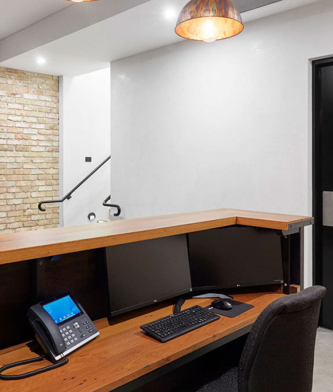 buildingwise office reception desk